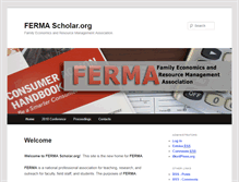 Tablet Screenshot of fermascholar.org